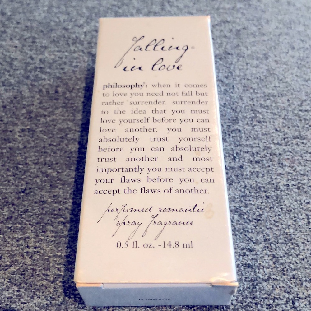 Philosophy Falling in Love Spray Fragrance. Travel Sized. 0.5 Oz.